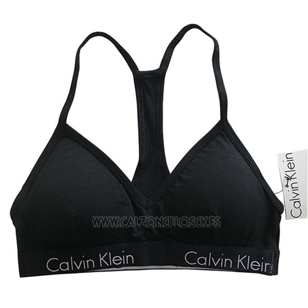 Conjunto Sujetador y Slip Calvin Klein Mujer Negro 